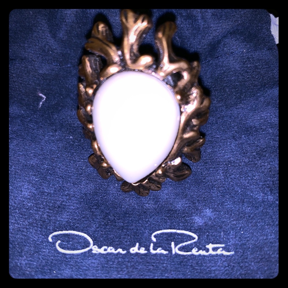 Oscar de la Renta cocktail ring